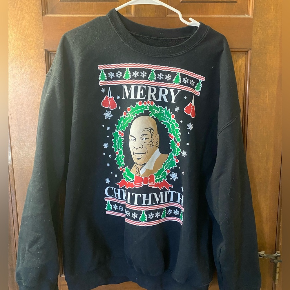 Mike Tyson Christmas Sweater